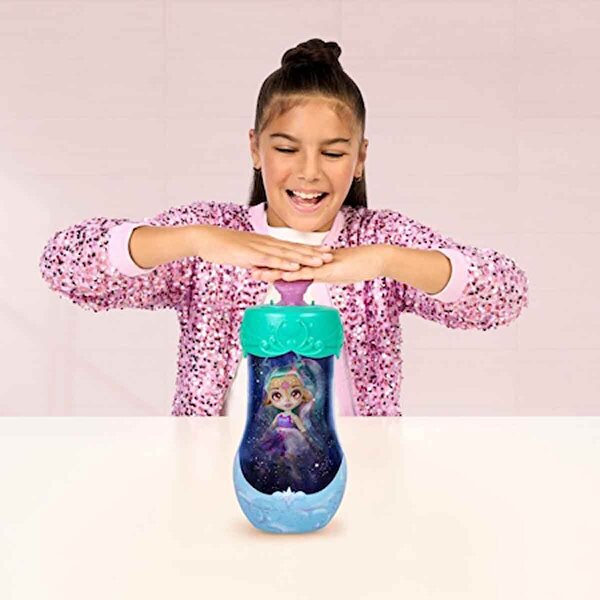 Magic Pixling Galaksi Saçlı Figür Pembe