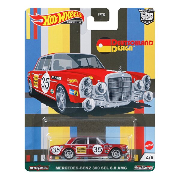 Hot Wheels Car Culture Arabalar Merceders-Benz 300 SEL 6.8 AMG GRJ73