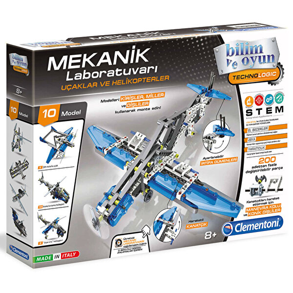 Clementoni Mekanik Laboratuvarı - Uçaklar ve Helikopterler