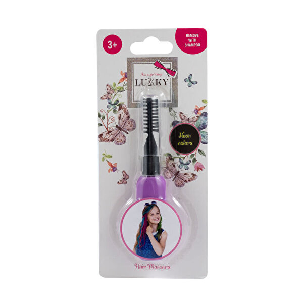 Lukky Saç Boyama Maskarası Neon Mor