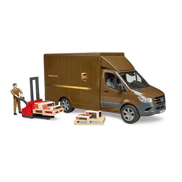 Bruder Mercedes Benz Sprinter Ups Kargo Aracı ve Transpalet