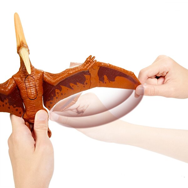 Jurassic World Dinozor Figürleri Kahverengi Pterenodon GVH67