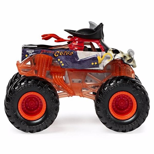 Monster Jam 1:64 Ölçekli Canavar Kamyon ve Captain Black
