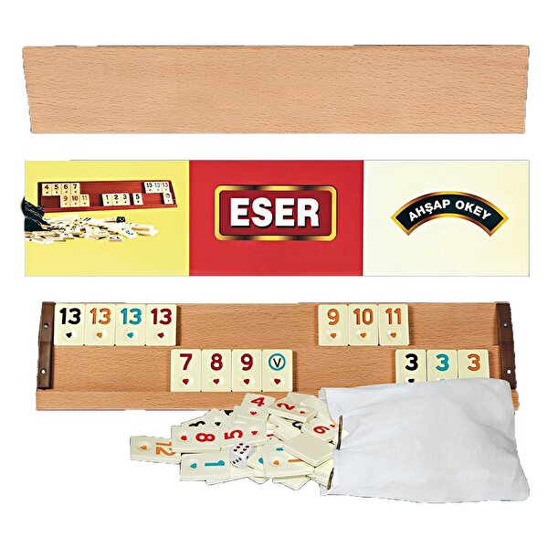 Ahşap Okey Takımı