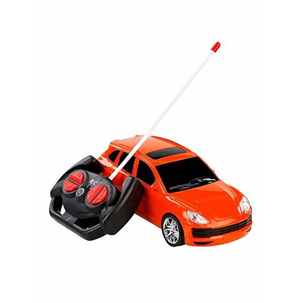 Uzaktan Kumandalı Şarjlı Spor Turuncu Araba