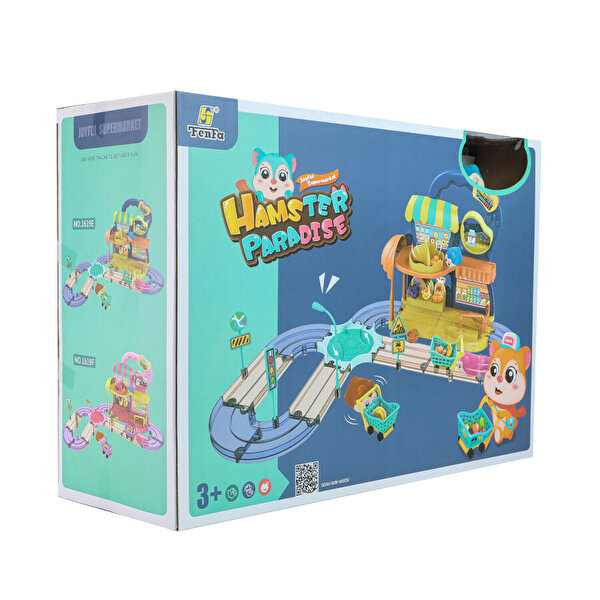 Sevimli Hamster Süpermarket Seti