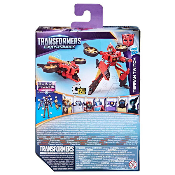Transformers EarthSpark Deluxe Figür Terran Twitch F6734