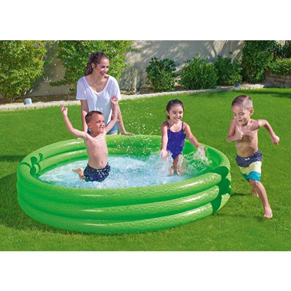 Klasik Yuvarlak Çocuk Havuzu Yeşil