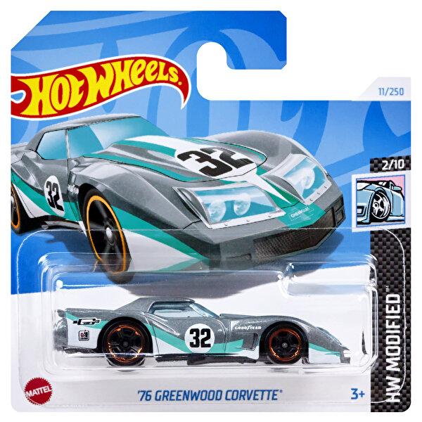 Hot Wheels Tekli Arabalar 76 Greenwood Corvette HTD67