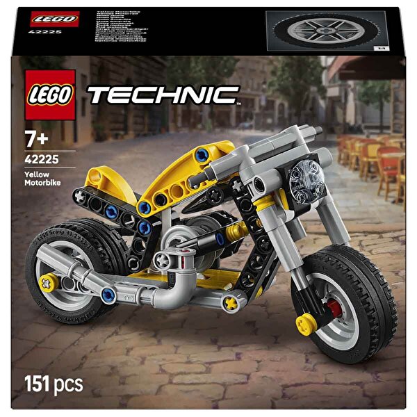 LEGO Technic Sarı Motosiklet 42225