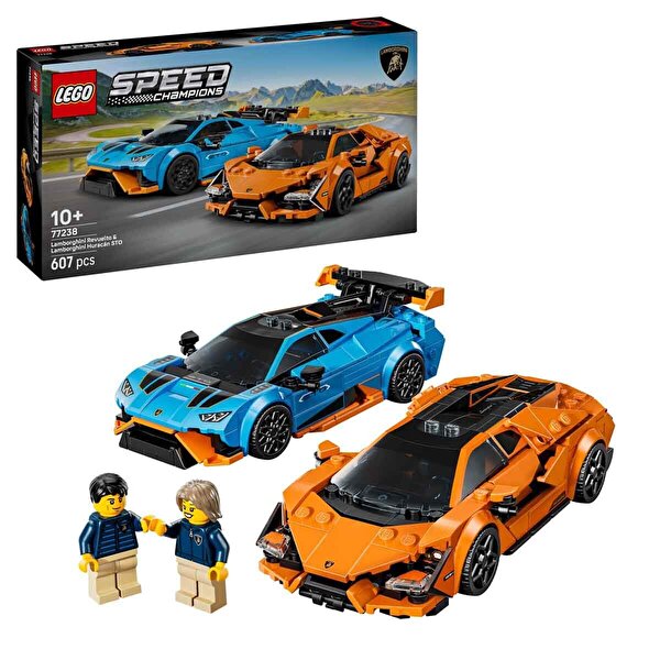 LEGO Speed Champions Lamborghini Revuelto & Huracan STO 77238