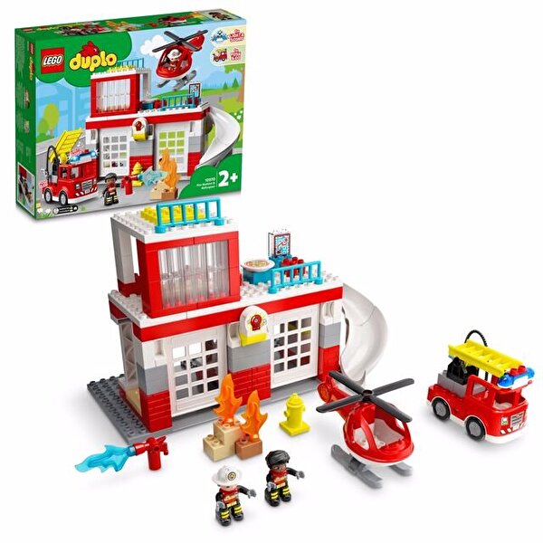 LEGO Duplo İtfaiye Merkezi ve Helikopter 10970