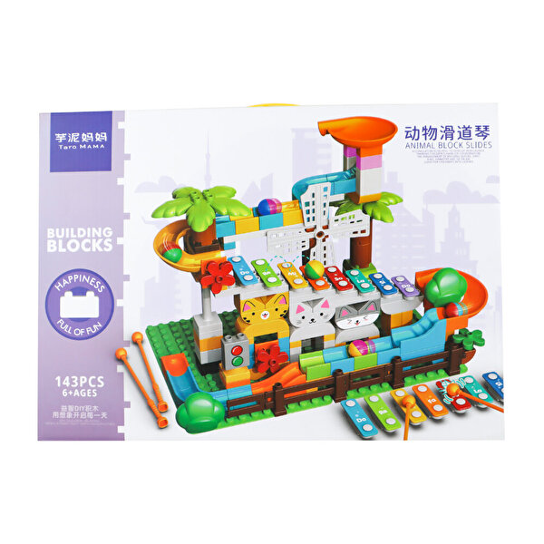 3'ü 1 Arada Bloklu Ksilofon Seti 143 Parça