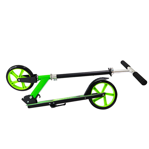 Kutulu Metal Scooter Model 2 Yeşil
