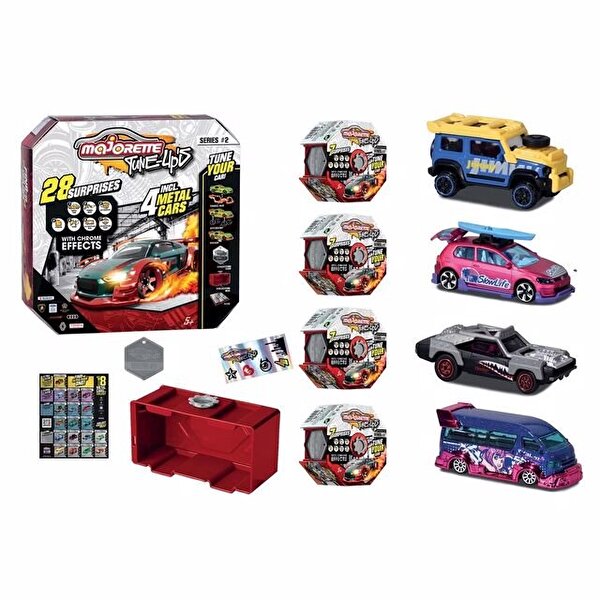 Majorette Tune Up's 4'lü Araç Seti