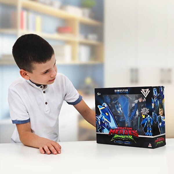 Quantum Heroes Dinoster Aksiyon Figür Jay Min