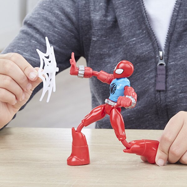Spider-Man Bend & Flex Scarlet Spider Figür F2297