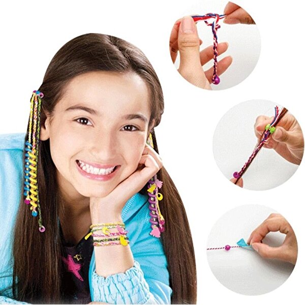 Girl's Creator Otomatik Saç Örgü Maki̇nesi̇ Seti̇
