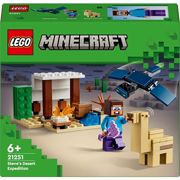 LEGO Minecraft Steve'in Çöl Keşfi 21251