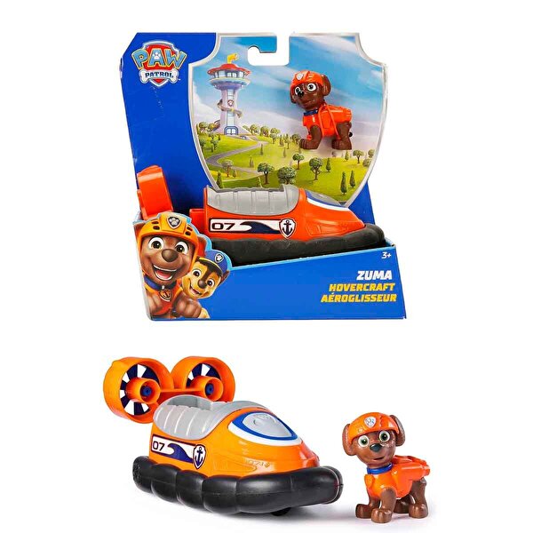 Paw Patrol Zuma Figürü ve Hovercraft