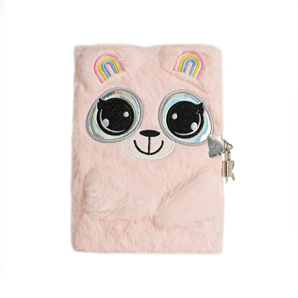 Kilitli Peluş Hopi Defter