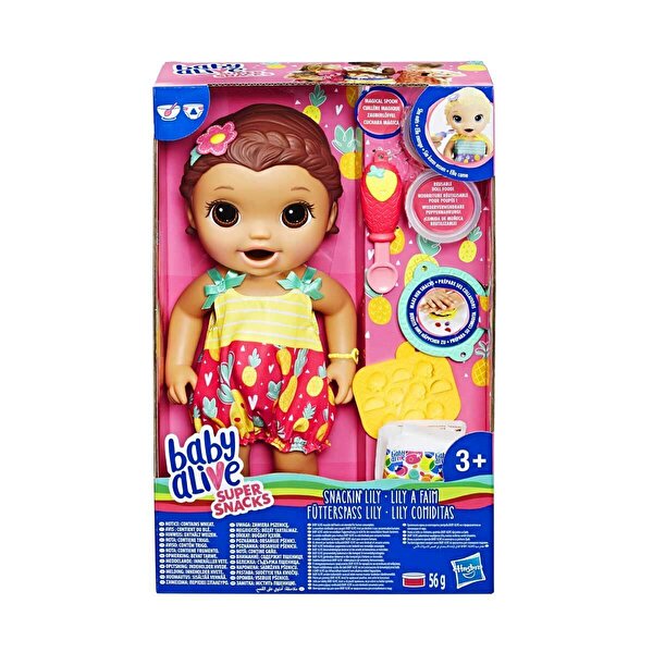 Baby Alive Lily ile Mama Eğlencesi Kumral E5842