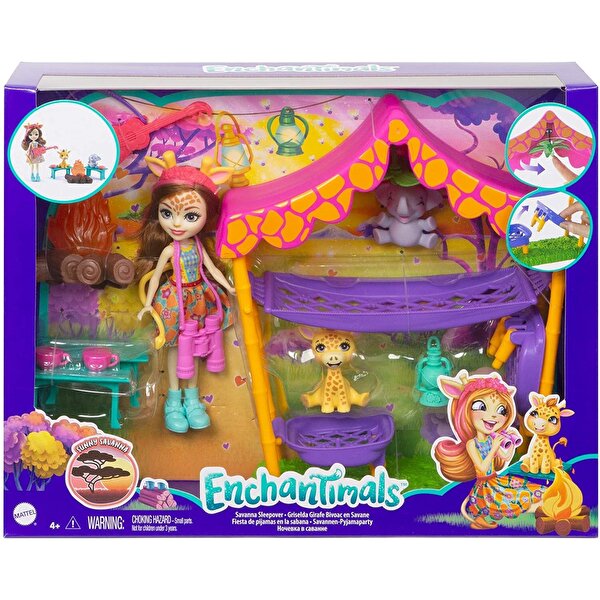 Enchantimals Kamp Eğlencesi Oyun Seti GTM33