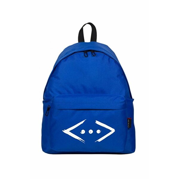 Çukur Sırt Çantası Logolu Mavi