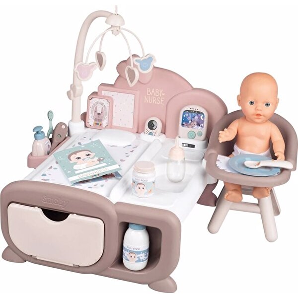 Smoby Baby Nurse Bebek Aktivite Merkezi Oyun Seti