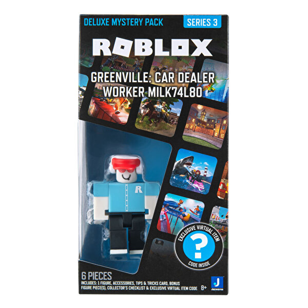 Roblox Delüks Sürpriz Paket Car Dealer Worker Milk MILK74L80