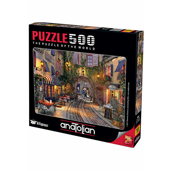 Anatolian 500 Parça Puzzle Fransız Sokağı