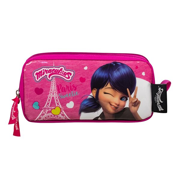 Miraculous Lady Bug Kalem Çantası Pembe 2218