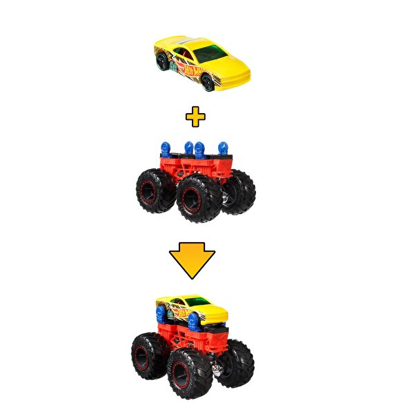 Hot Wheels Monster Trucks Dev Tekerlek Ustası Serisi Bone Scorpedo GWW14