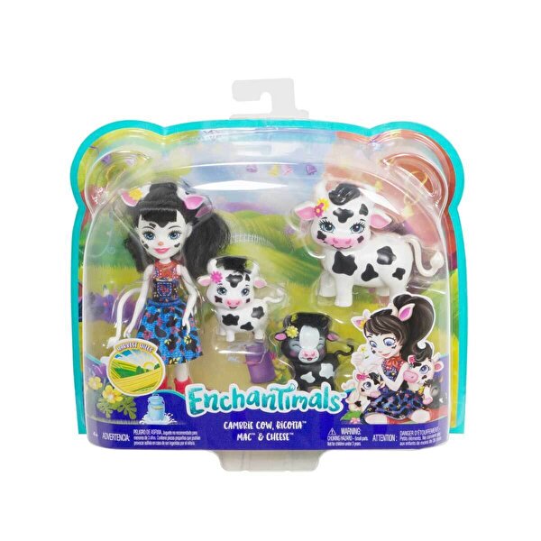 Enchantimals Aile Serileri Oyun Seti Cambrie Cow GJX44
