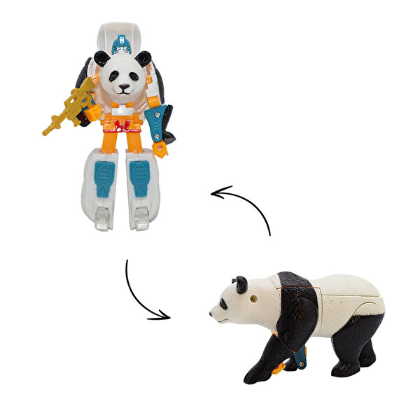 Dönüşen Robo-Hayvan Panda