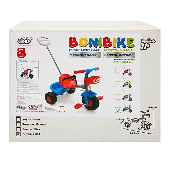 Boni Bike Kontrollü Full Demonte Pembe