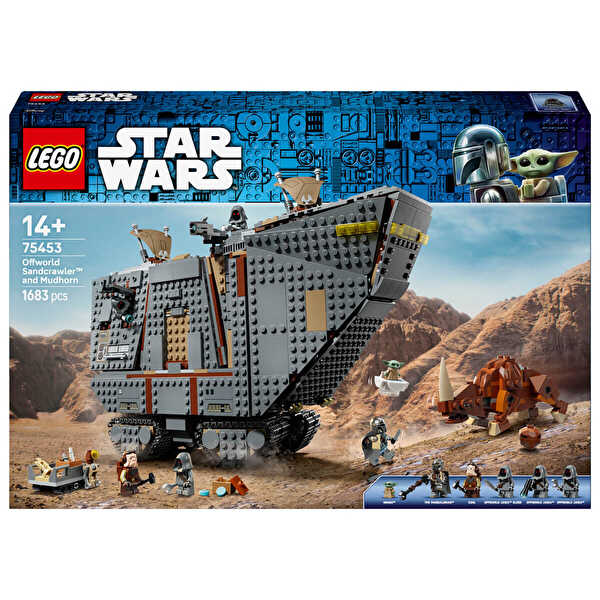 LEGO Star Wars Gezegen Dışı Kum Taşıtı ve Mudhorn 75453