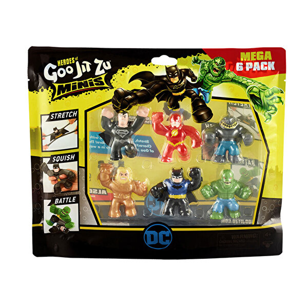 Goojitzu DC Mini Figürler 6’lı