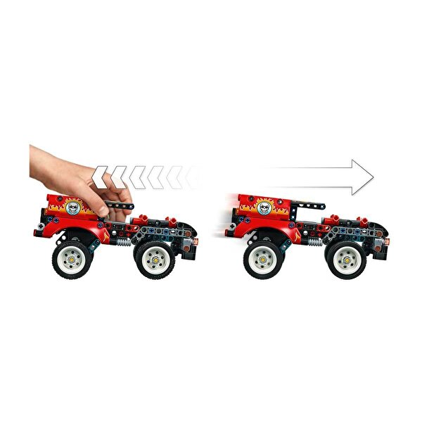 LEGO Technic Gösteri Kamyonu ve Motosikleti 42106