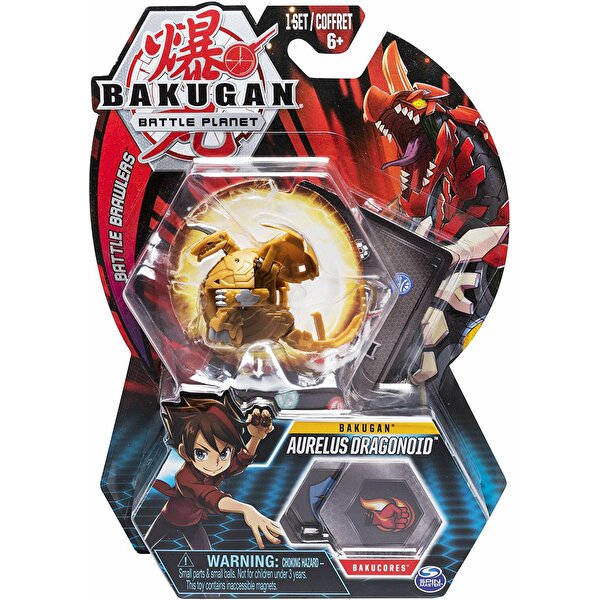 Bakugan Tekli Figür Aurelus Dragonoid