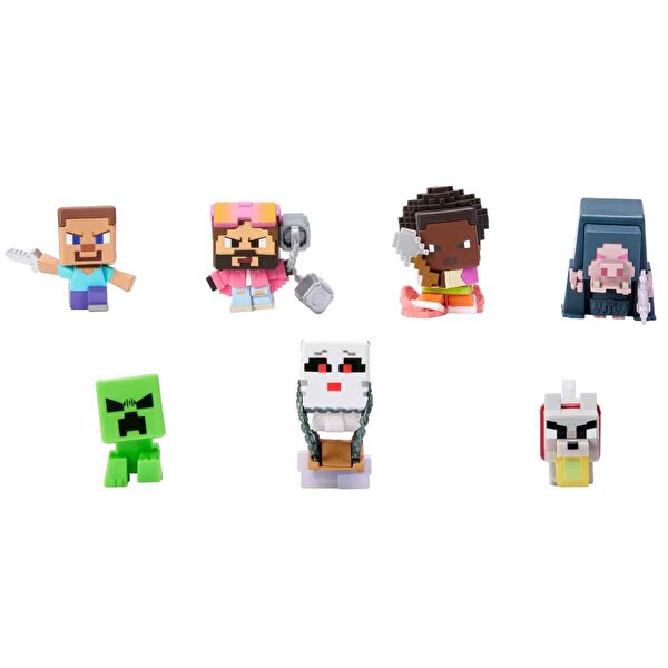 Minecraft Filmi Overworld Battle 7’li Aksiyon Figür Seti JFM3