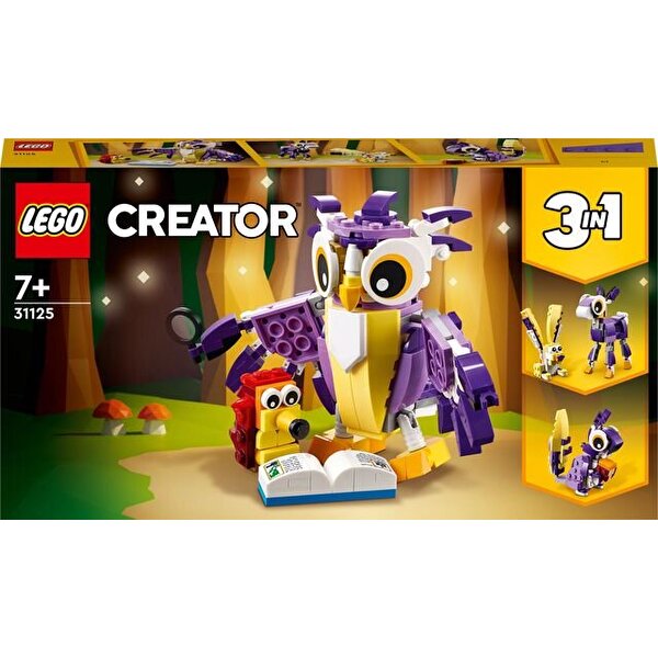 LEGO Creator 3 in 1 Fantastik Orman Yaratıkları 31125