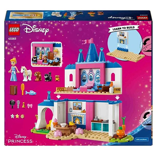LEGO Disney Princess Sindirella Hayvan Dosları Şatosu 43283