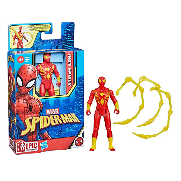 Spider-Man 10 cm Figür Iron Spiderman F6976