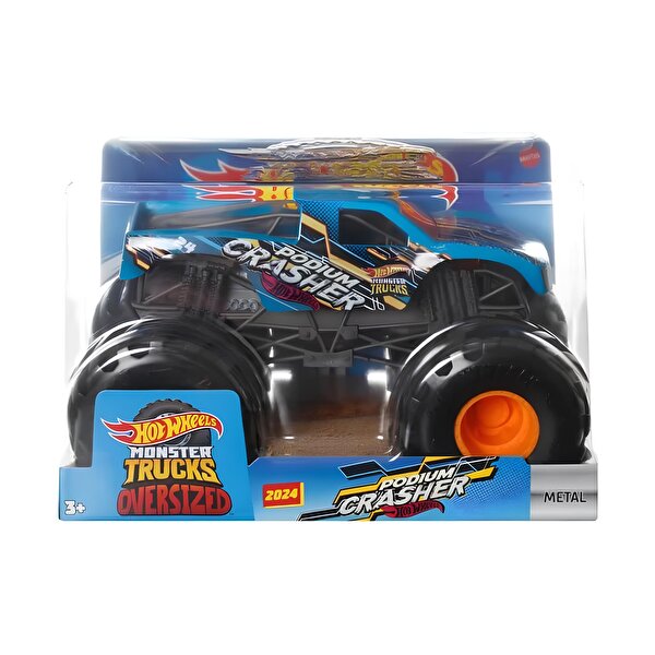 Hot Wheels Monster Trucks 1:24 Arabalar Podium Crasher HTM92