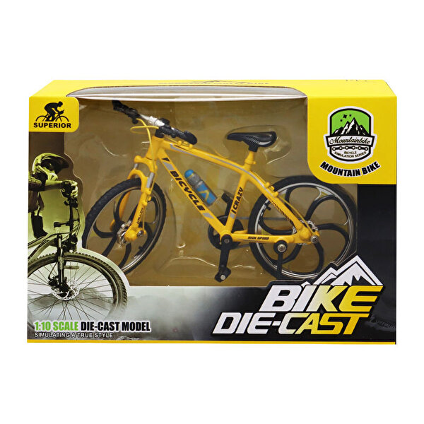 1:10 Die Cast 2A Sarı Dağ Bisikleti