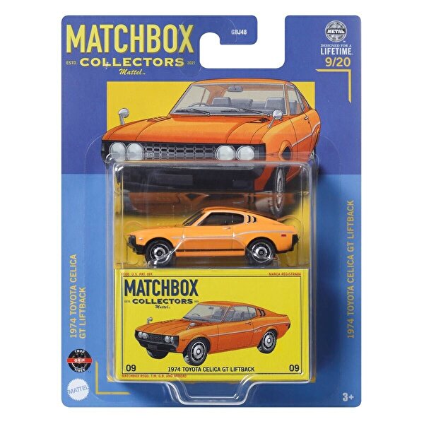 Matchbox Premium Arabalar 1974 Toyota Celica GT Liftback HVW16