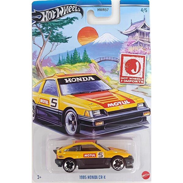 Hot Wheels Temalı Arabalar Özel Seri 1985 Honda CR-X HRT03