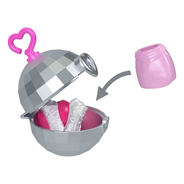 Polly Pocket Anahtarlık Süsleme Kiti Oyun Seti JKR48