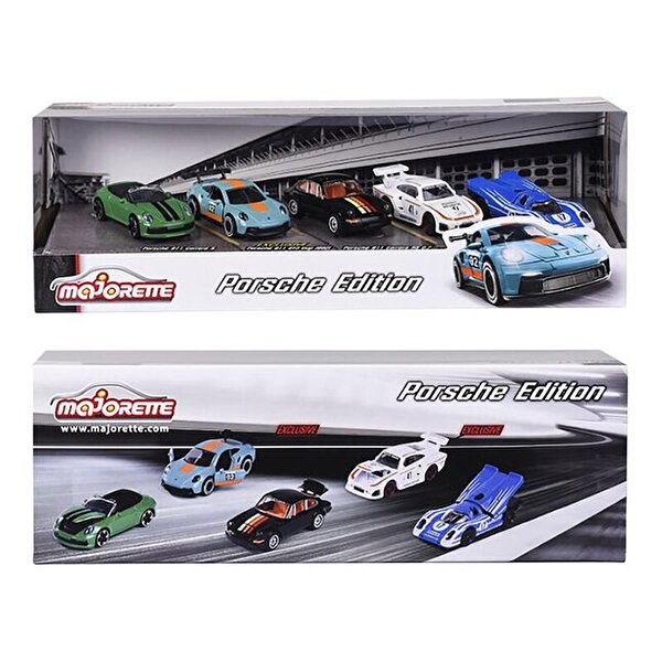 Majorette Porsche Sürümü 5'li Hedi̇ye Seti